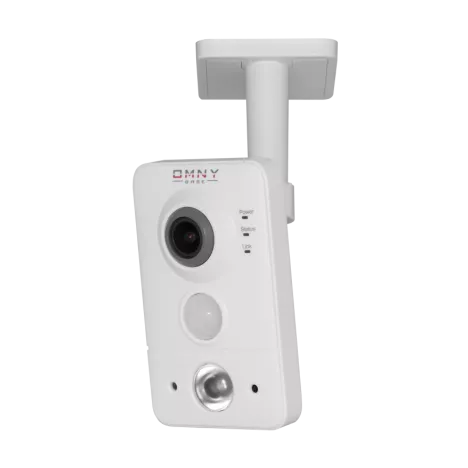 IP камера видеонаблюдения  OMNY серия BASE miniCUBE офисная 1.3Мп, 2.8мм, PoE, 12В, ИК подсветка, SD карта, встроенный микроофон, plug-in-free